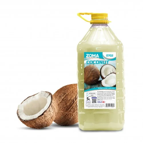 თხევადი საპონი  ქოქოსი 5ლ (PET) - zoma0702