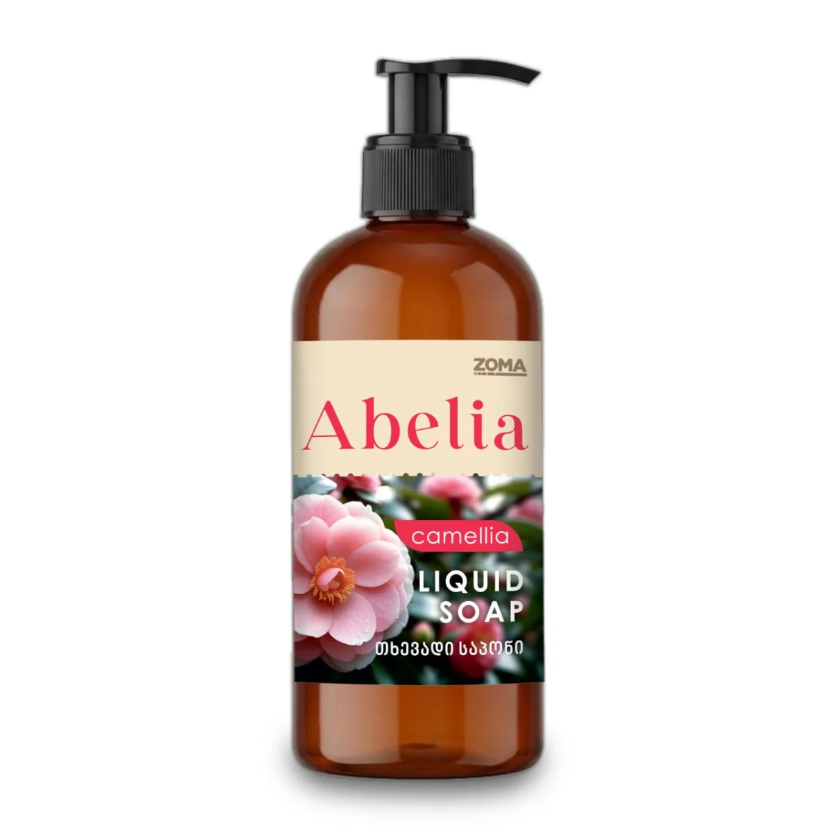 Zoma Abelia Camellia - თხევადი საპონი კამელია 400 მლ - zoma5203